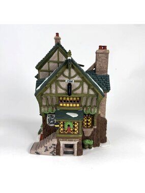 Dept 56 Dickens Village Series Pied Bull Inn 2nd Edition Christmas House *Read*